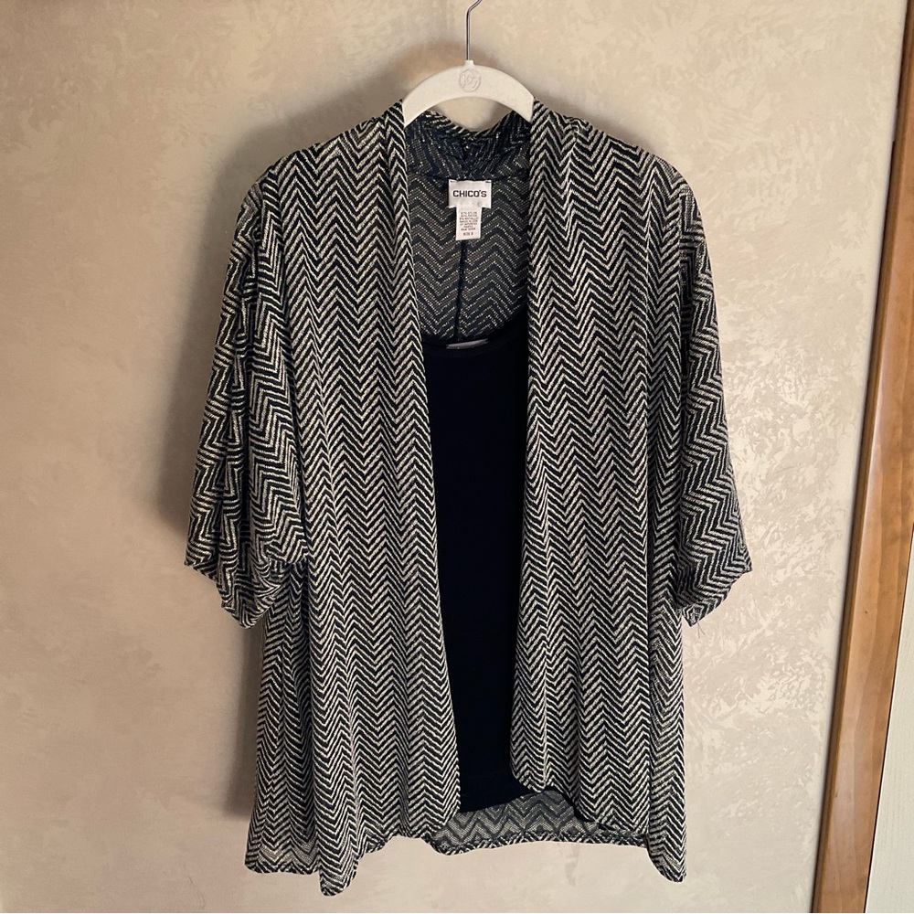 CHICO’S Dressy Top, Size 3